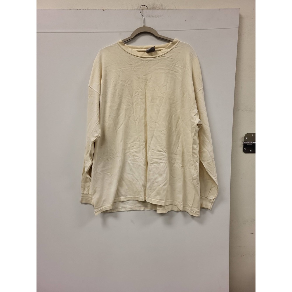 Pluma USA Heavyweight Cotton‎ Long Sleeve T-Shirt XL Menswear Basic Tee Top